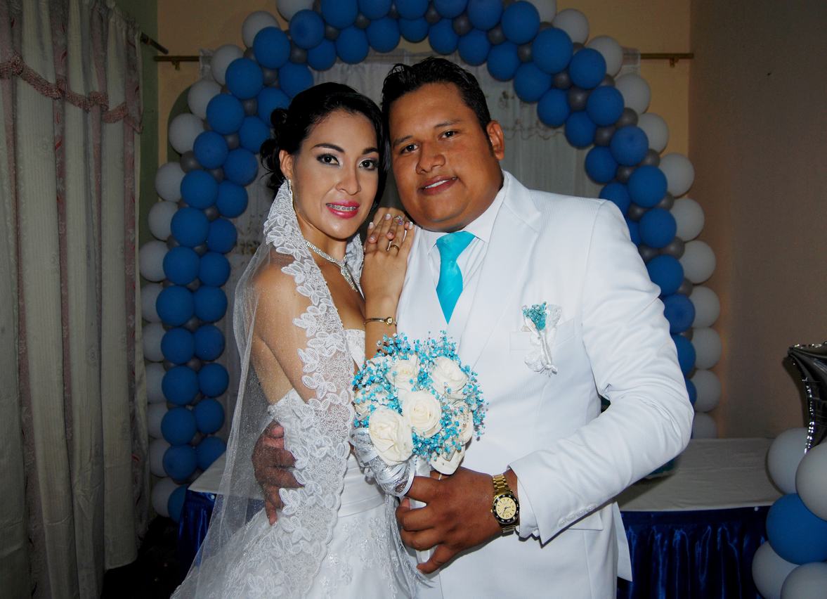 Esposos José Joaquín Granda Charry y Kelly Vanessa Quimbaya Molina.